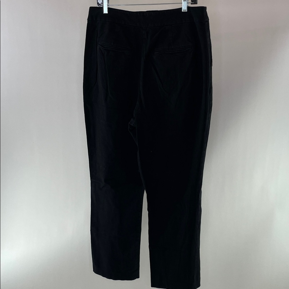 Derek Lam 10 Crosby x RTR Zipper Split Black Hem Pants, US 14 (Italian Size 50) - Picture 8 of 15